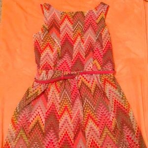 RONNI NICOLE MULTICOLOR DRESS